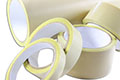 Skived PTFE Tape made with Teflon® fluoropolymer w/Silicone Adhesive Skived PTFE Tape made with Teflon® fluoropolymer w/Silicone Adhesive